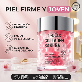 CONTORNO DE OJOS MULTIUSOS COLAGENO SAKURA 60GR. SADOER